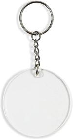 img 3 attached to Clear Blank Acrylic Keychain Projects Beading & Jewelry Making in Charms