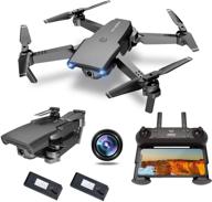 🚁 neheme nh525 foldable drones: 720p hd camera, wifi fpv, altitude hold, headless mode, one key take off - perfect for adults, kids, and beginners; includes 2 batteries logo