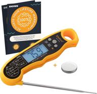 🌡️ deiss pro digital meat thermometer – ultra fast & accurate readings with backlight display - ideal food thermometer for beef, pork, poultry, fish – precision cooking thermometer with magnet logo