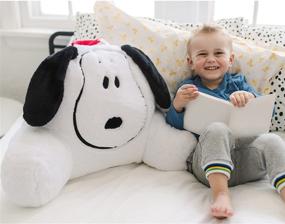 img 1 attached to Peanuts Snoopy Character Backrest: Comfortable, Portable, and Practical!