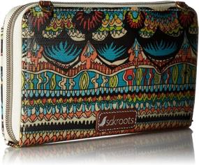 img 3 attached to 🌞 Sakroots Artist Smartphone Crossbody: A Stylish Sunshine Handbag & Wallet Combo for Women