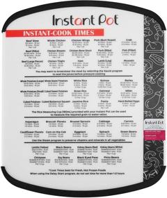 img 4 attached to 🍽️ 11x14 Black Instant Pot Cutting Board - Official