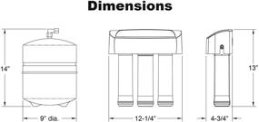 img 1 attached to 💧 Чистая и свежая вода с обратным осмосом Whirlpool WHER25