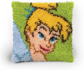img 3 attached to 🧚 Disney Princess Tinkerbell Latch Hook Craft Kit - 12x12 Dimensions