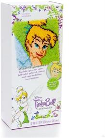 img 2 attached to 🧚 Disney Princess Tinkerbell Latch Hook Craft Kit - 12x12 Dimensions