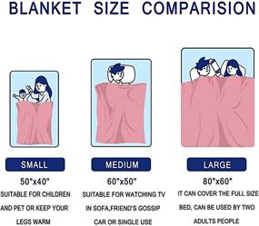 img 1 attached to 🛋️ Micro Fleece Anime Throw Blanket | Warm, Soft Blanket for Kids & Adults | Couch, Bedding, Sofa | 60×50 inches