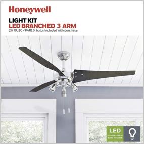 img 1 attached to Honeywell Ceiling Fans 50611 01 Brushed