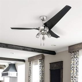 img 2 attached to Honeywell Ceiling Fans 50611 01 Brushed