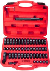 img 4 attached to 🔧 BTSHUB 52-Piece Custom Bushing Driver Set for Efficient Transmission Wheel Axle Bearing Race and Seal Installation & Removal Tool Kit