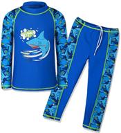 huaaniue swimsuit rashguard upf50 protection logo