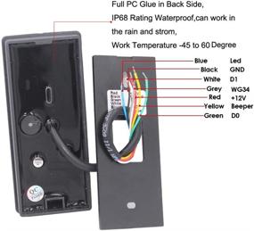 img 3 attached to BSTUOKEY Proximity Wiegand Waterproof Control