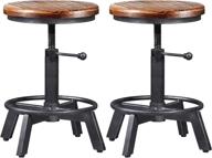 bokkolik 2 industrial stool counter chairs adjustable logo