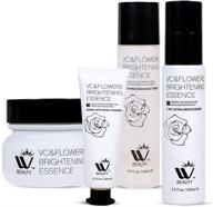 💆 w beauty anti aging skin care kit: unveiling a youthful glow with 4 beauty care products - facial moisturizer, toner, cleanser, and night cream - total 14.4 oz logo