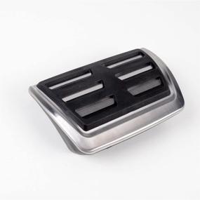 img 1 attached to Templehorse No Drilling Fuel Brake Footrest Pedal Cover AT for Audi A4/S4/RS4 A5/S5 Q5 A6 A7 (2009-2015)