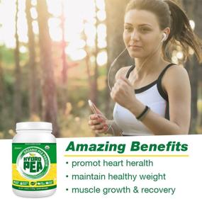 img 1 attached to 🌱 Zammex Pea Protein Powder (2.62lb): Premium Organic Pea Protein 27g, Canada Sourced, Vegan, Plant Based, Dairy & Gluten & Soy & Sugar Free, Non-GMO with BCAA - Easy to Digest, Unflavored