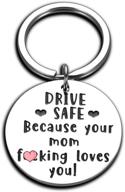 👩 charming daughter-stepmother keychain: perfect christmas & valentine's gift logo