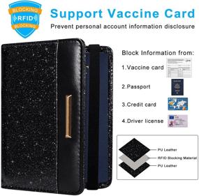 img 2 attached to Caweet Passport Vaccine Blocking Vaccination Travel Accessories