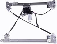 🚘 front left driver side power window regulator with motor | fits 2004-2008 for ford f-150, ford lobo, lincoln mark lt | 741-428 4l3z1523201ba 4l3z1523201ca logo