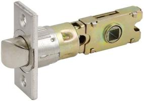 img 4 attached to 🚪 Enhance Your Door Hardware with the Design House 582213 6-Way Universal Square Spindle Passage Latch in Satin Nickel