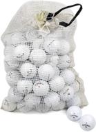 🏌️переработанные гольф-шары в луковой сетчатой сумке - модели callaway разных типов (72 штуки), белые - класс b/c логотип