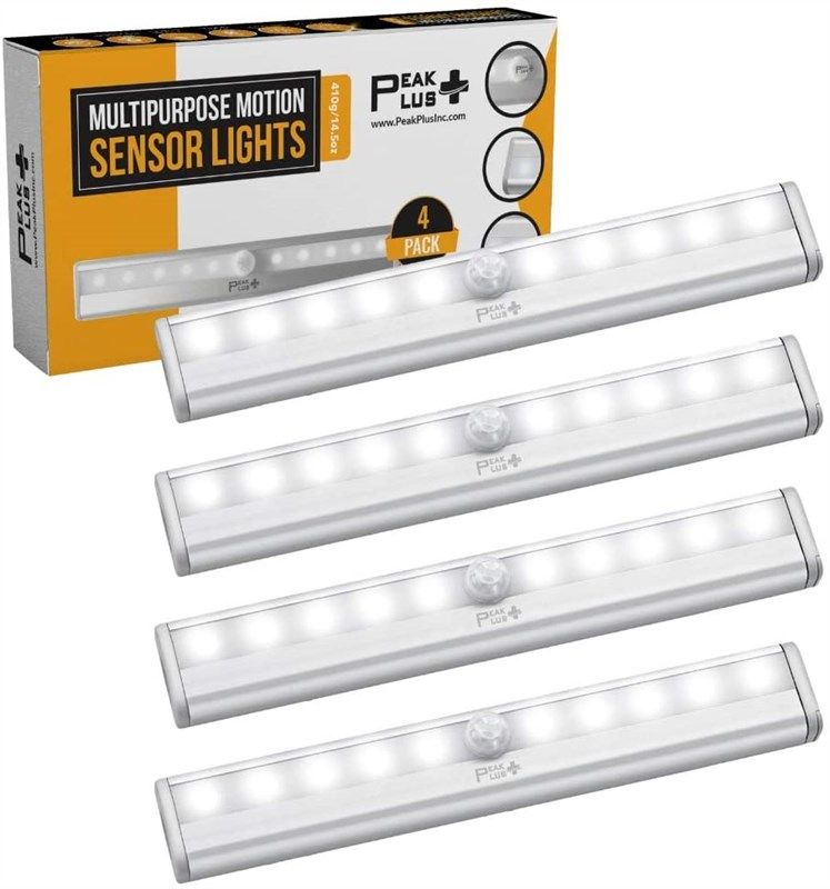 motion sensor battery operated lights 로고