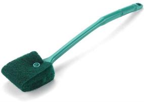 img 1 attached to 🧽 Set of 3 Non-Slip Handle Double-Sided Aquarium Fish Tank Algae Cleaning Brushes with Sponge Scrubber Cleaner - Ideal for Glass Aquariums and Home Kitchen