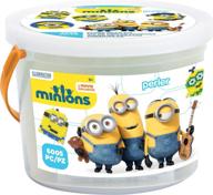 🌈 unleash your creativity with perler beads 80-42922 minions perler 6000 bead activity bucket in vivid yellow! logo