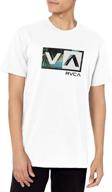 👕 rvca graphic short sleeve balance: premium men's t-shirts & tanks logo