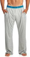 👕 comfortable and stylish: balanced tech cotton pajama lounge men's clothing for relaxation and sleep logo