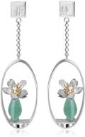 lotus fun christmas sterling earrings logo