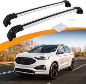 img 4 attached to 🚗 SnailAuto Регулируемые Поперечины на Крышу Багажника для Ford Edge 2015-2022 - Универсальное и Эффективное Решение для Хранения