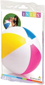 img 2 attached to 🔵 Intex 24 Glossy Panel Ball: Durable and Vibrant Playing Experience