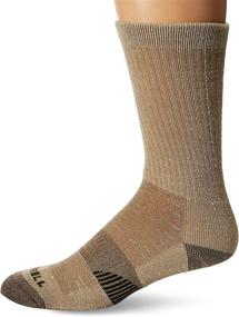 img 3 attached to Merrell Men's 1 Pack Cushioned Lightweight Hiker Crew Socks: Enhanced Comfort for Outdoor Adventures