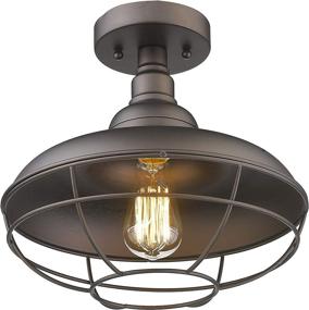 img 3 attached to Emliviar Industrial Farmhouse Lighting 50007 SF