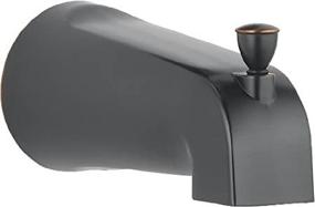 img 3 attached to 🛁 Delta RP64721OB Foundations Tub Spout - Oil Bronze Pull-Up Diverter: The Perfect Addition to Enhance Your Bathroom