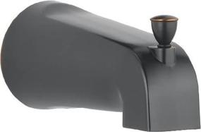 img 1 attached to 🛁 Delta RP64721OB Foundations Tub Spout - Oil Bronze Pull-Up Diverter: The Perfect Addition to Enhance Your Bathroom