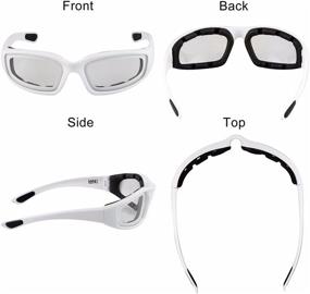 img 3 attached to 🕶️ WYND Blocker Sunglasses: Ultimate Wind Resistance for Motorcycling and Biking