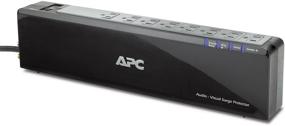 img 1 attached to 🔌 Ultimate Protection for Your Audio-Video Setup: APC Premium Surge Protector with 8 Outlets and Coaxial Protection (P8V)
