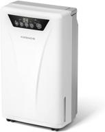 🌬️ kesnos 2500 sq. ft dehumidifier for home and basements with drain hose, water tank, timer, auto defrost - optimal choice for improved indoor air quality logo