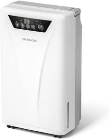 img 3 attached to 🌬️ Kesnos 2500 Sq. Ft Dehumidifier for Home and Basements with Drain Hose, Water Tank, Timer, Auto Defrost - Optimal Choice for Improved Indoor Air Quality