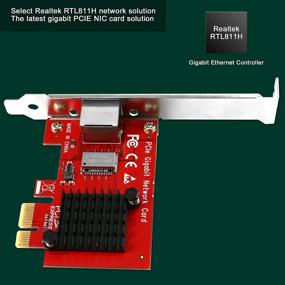 img 1 attached to LTERIVER System Gigabit Interface Card Realtek Solution Plug