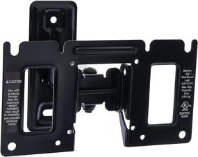 img 1 attached to 📺 Sanus Full Motion TV Wall Mount for 13-32 Inch LED, LCD, and Plasma Flat Screen TVs and Monitors - Extends 7 Inches - MSF07C-B1 Black
