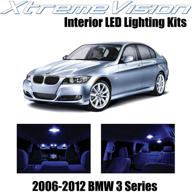 enhanced illumination kit: xtremevision blue interior led for bmw 3 🔵 series e90 e92 m3 2006-2012 - includes 18 pieces and installation tool logo