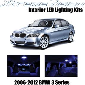 img 4 attached to Enhanced Illumination Kit: XtremeVision Blue Interior LED for BMW 3 🔵 Series E90 E92 M3 2006-2012 - Includes 18 Pieces and Installation Tool