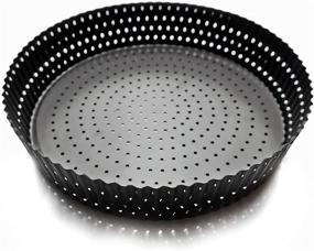 9-Inch Tart Pan Perforated Nonstick with Removable Bottom