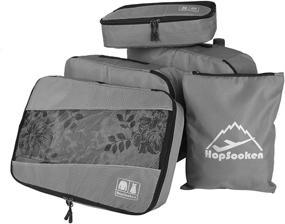 img 1 attached to Efficient Packing Solution: Travel Luggage Organizer for Laundry and Accessories