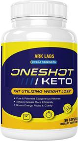 img 1 attached to 🔥 One Shot Keto Pills: The Ultimate Advanced Formula Supplement for Rapid Fat Burn (90 Capsules)