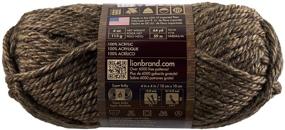 img 1 attached to 🦁 Deluxe Lion Brand Hometown USA Yarn: Little Rock Granite - Perfect for Your Next Project!