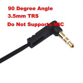 img 3 attached to 🔊 Kework 2 Pack 15cm 90 Degree Angle 3.5mm Audio Extension Cable - Enhance Headphone, Car & Home Stereo Sound (AM to FM)