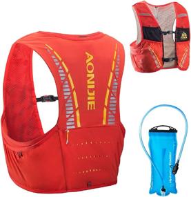 img 4 attached to 🎒 Ultimate Hydration Companion: TRIWONDER Hydration Vest Trail Running Backpack & Marathon Water Pack